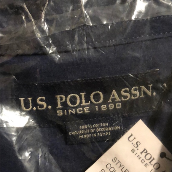 U.S. Polo Assn. Men’s Long Sleeve Stretch - Picture 7 of 8